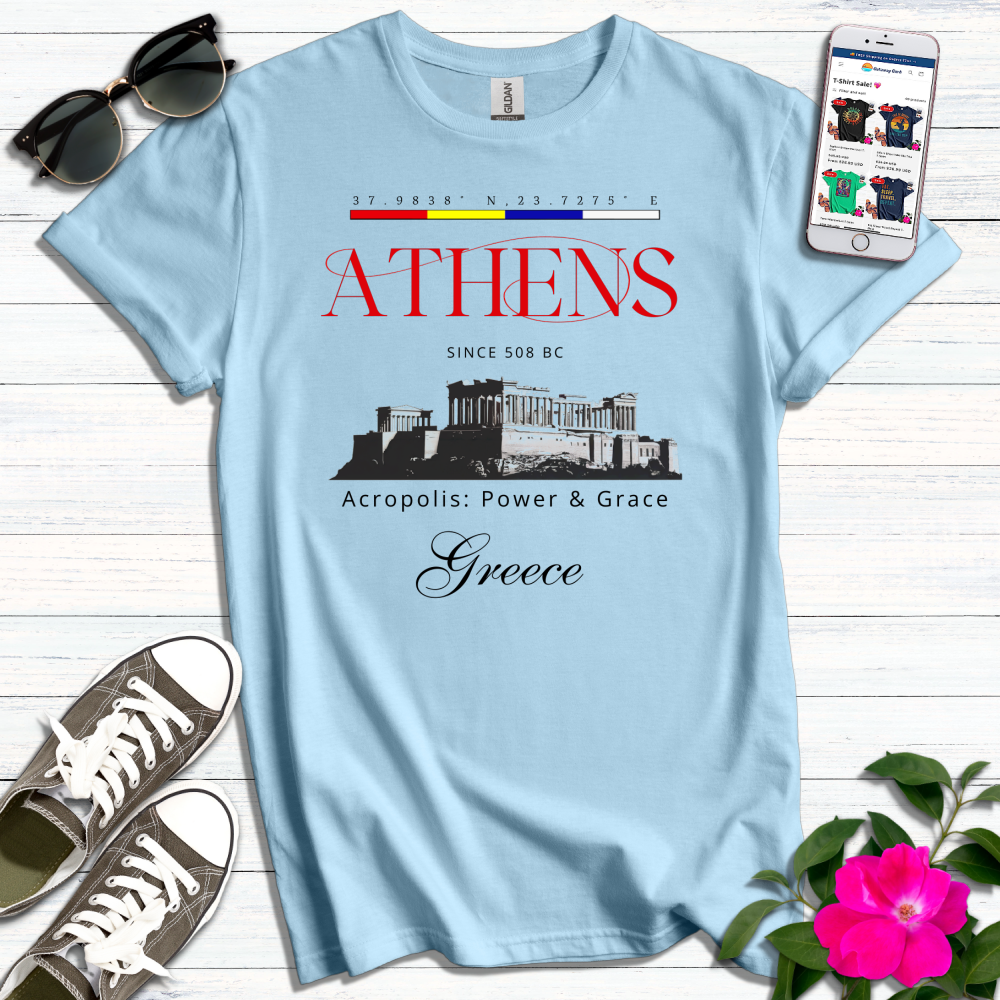 Acropolis Athens Greece T-Shirt