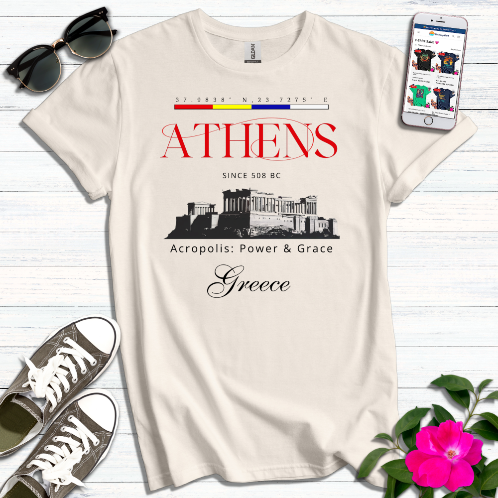 Acropolis Athens Greece T-Shirt