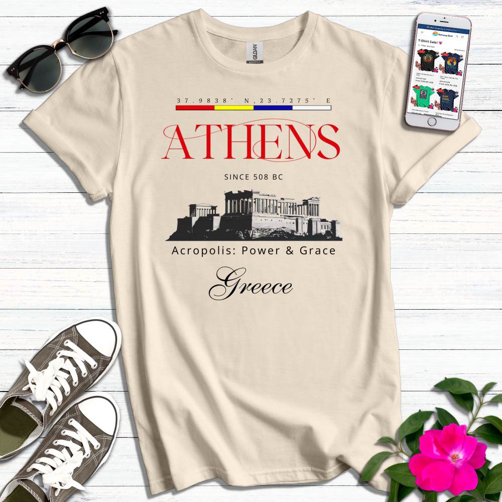 Acropolis Athens Greece T-Shirt