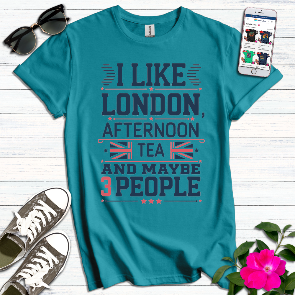 Like London Afternoon Tea 3 People T-Shirt