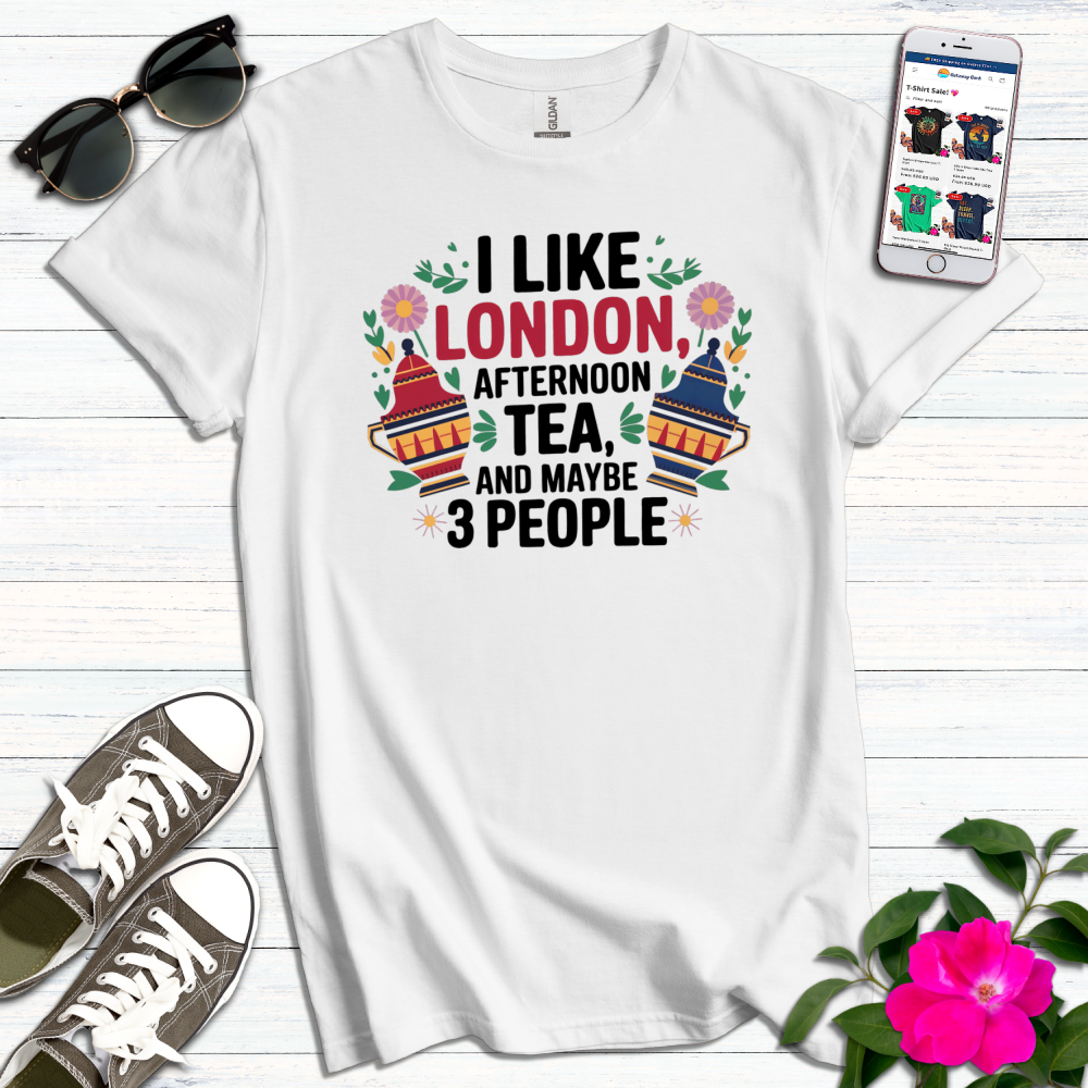 Afternoon Tea 3 People T-Shirt