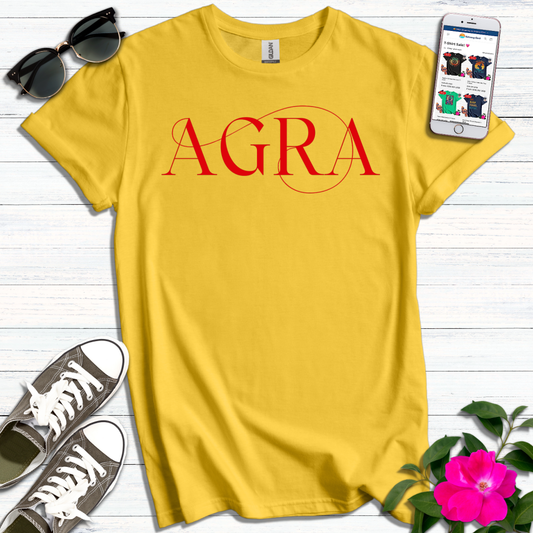 Agra Typography T-Shirt