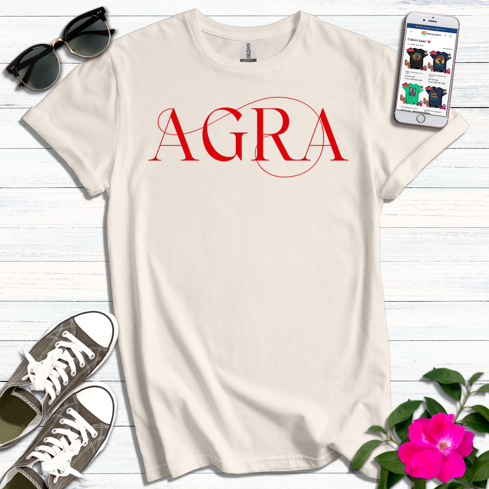 Agra Typography T-Shirt