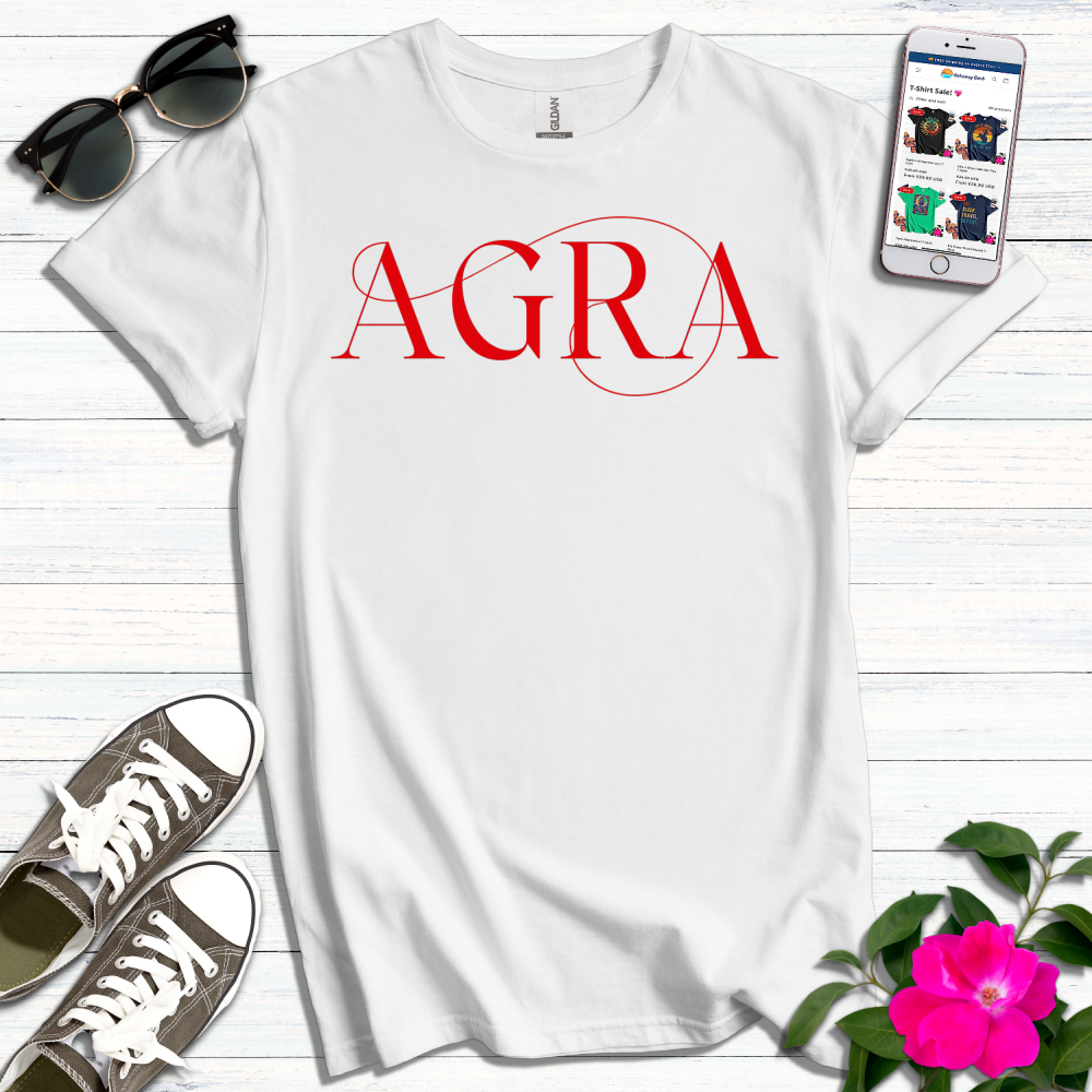 Agra Typography T-Shirt