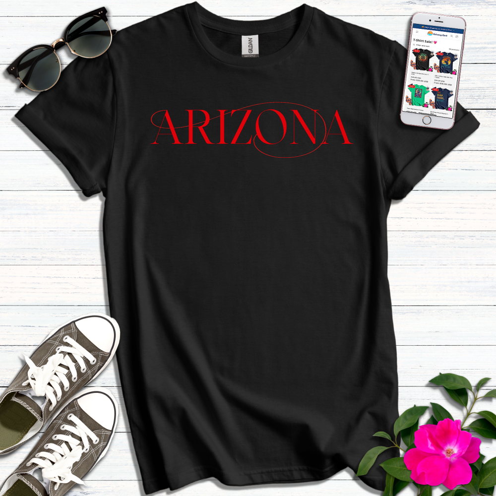 Arizona Typography T-Shirt