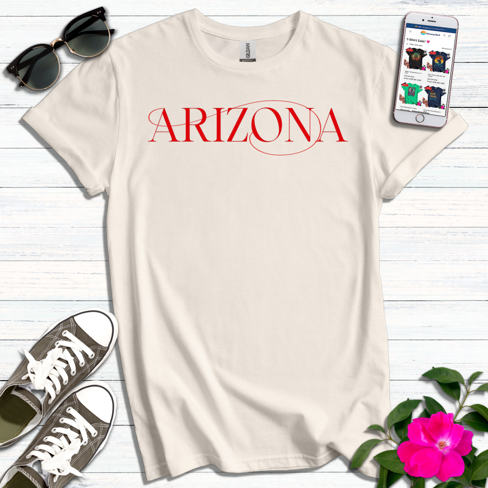 Arizona Typography T-Shirt