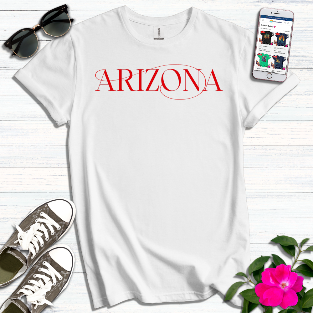 Arizona Typography T-Shirt