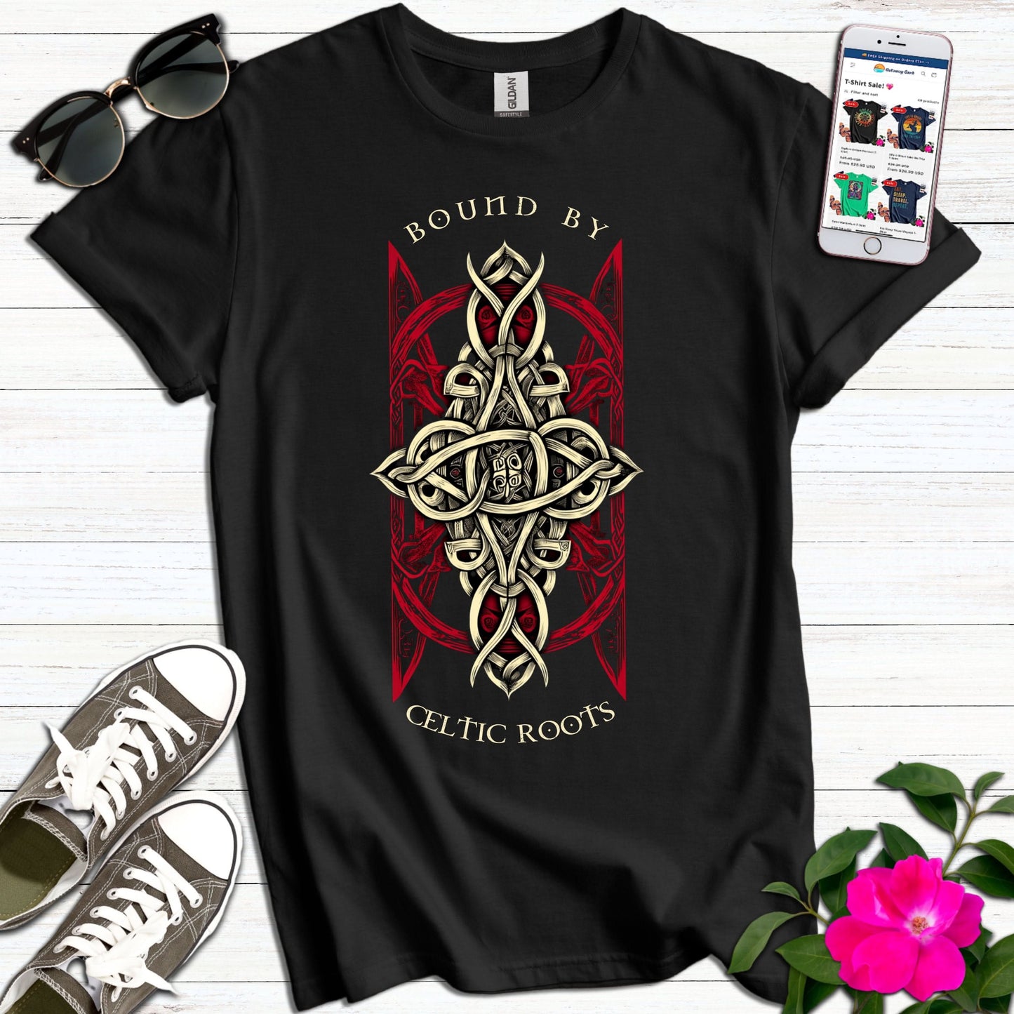 Celtic Roots Irish T-Shirt