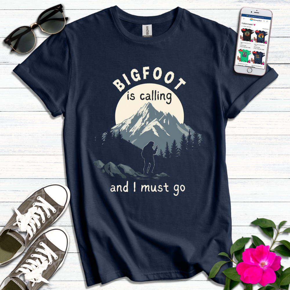 Bigfoot Calling T-Shirt