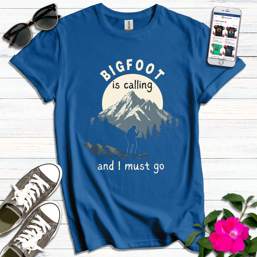 Bigfoot Calling T-Shirt