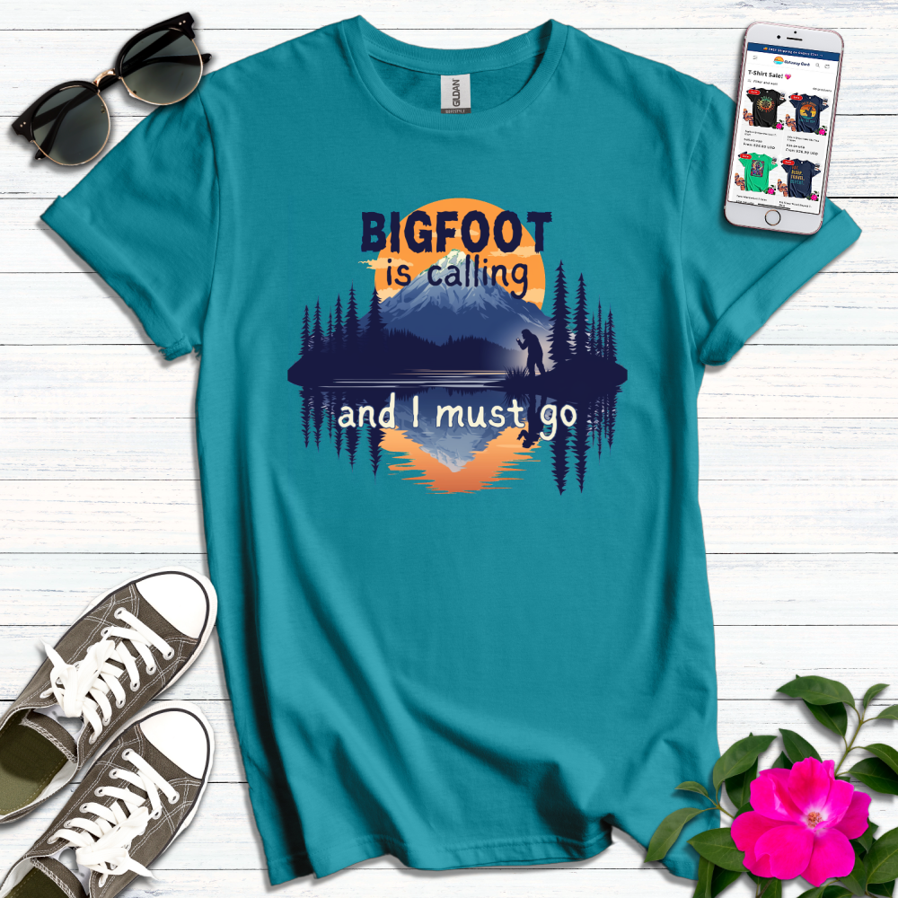 Bigfoot Calling Must Go T-Shirt