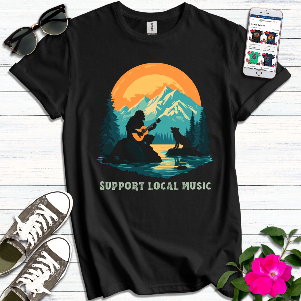 Support Local Music T-Shirt