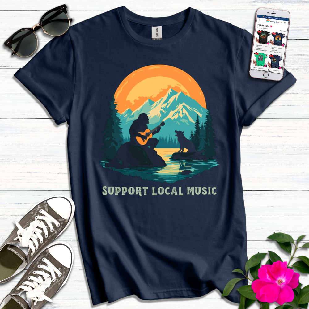 Support Local Music T-Shirt