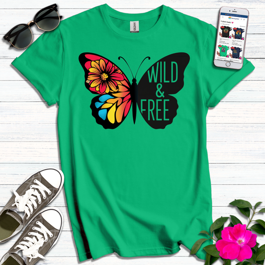 Butterfly Wild & Free T-Shirt