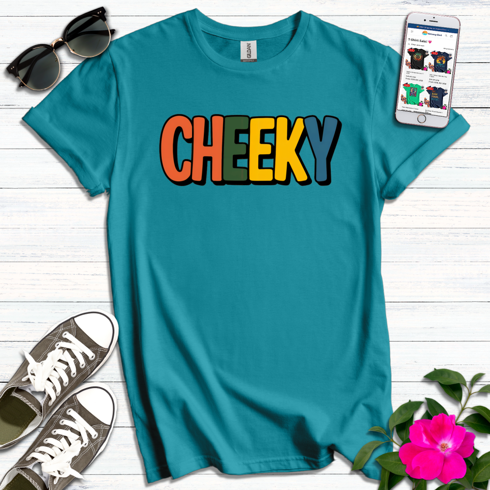 Cheeky Colorful Typography T-Shirt