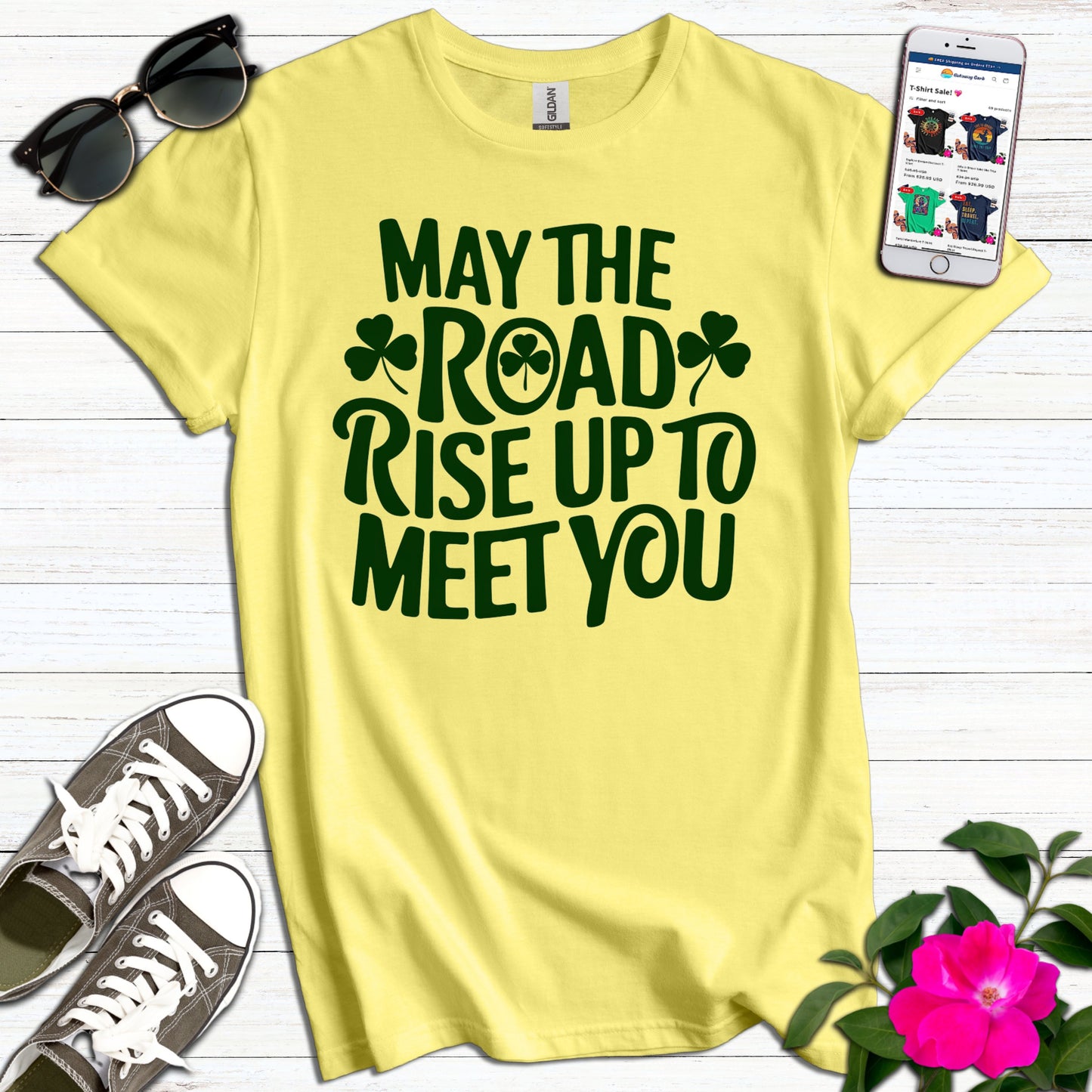 Irish Road Rise Up T-Shirt