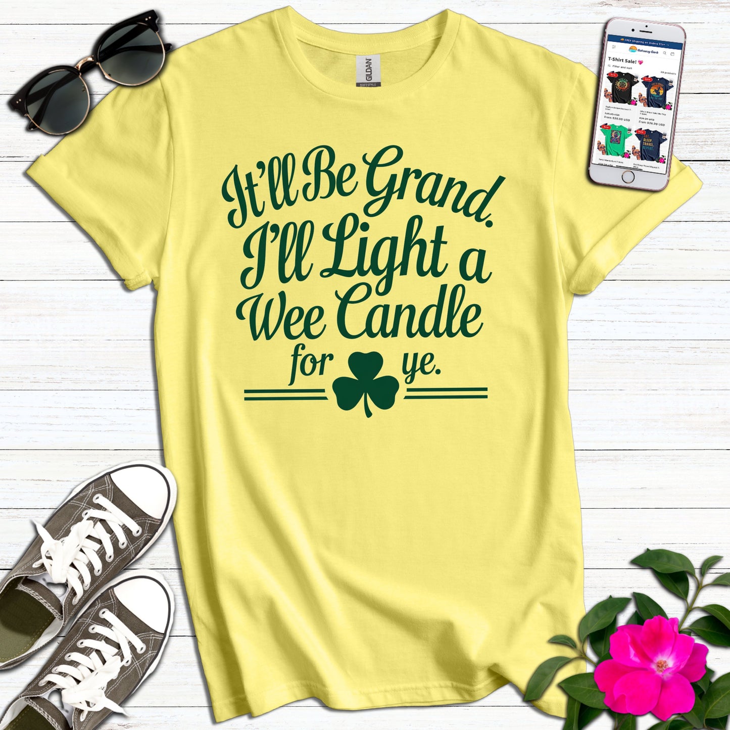 Light a Wee Candle T-Shirt