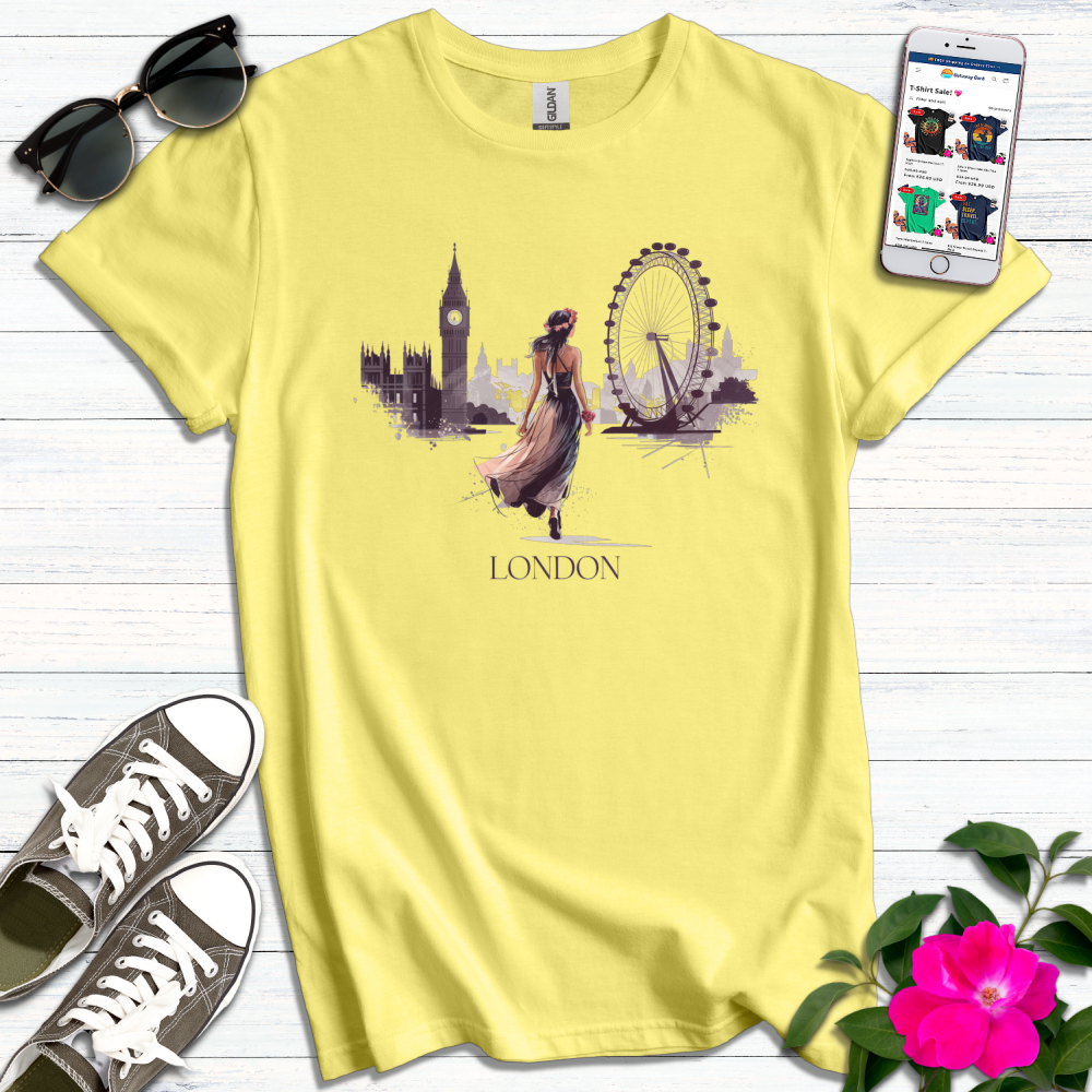 Carefree London Girl T-Shirt