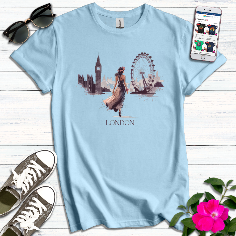 Carefree London Girl T-Shirt