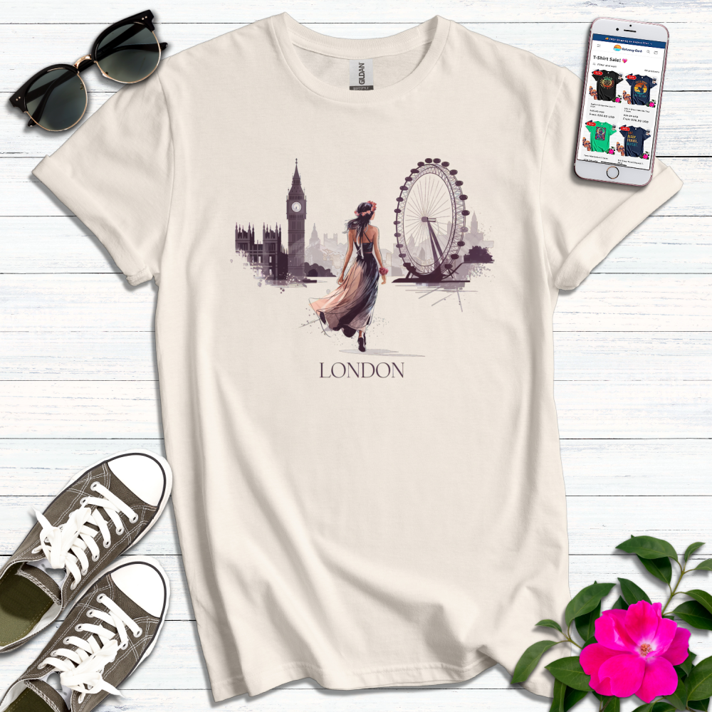 Carefree London Girl T-Shirt