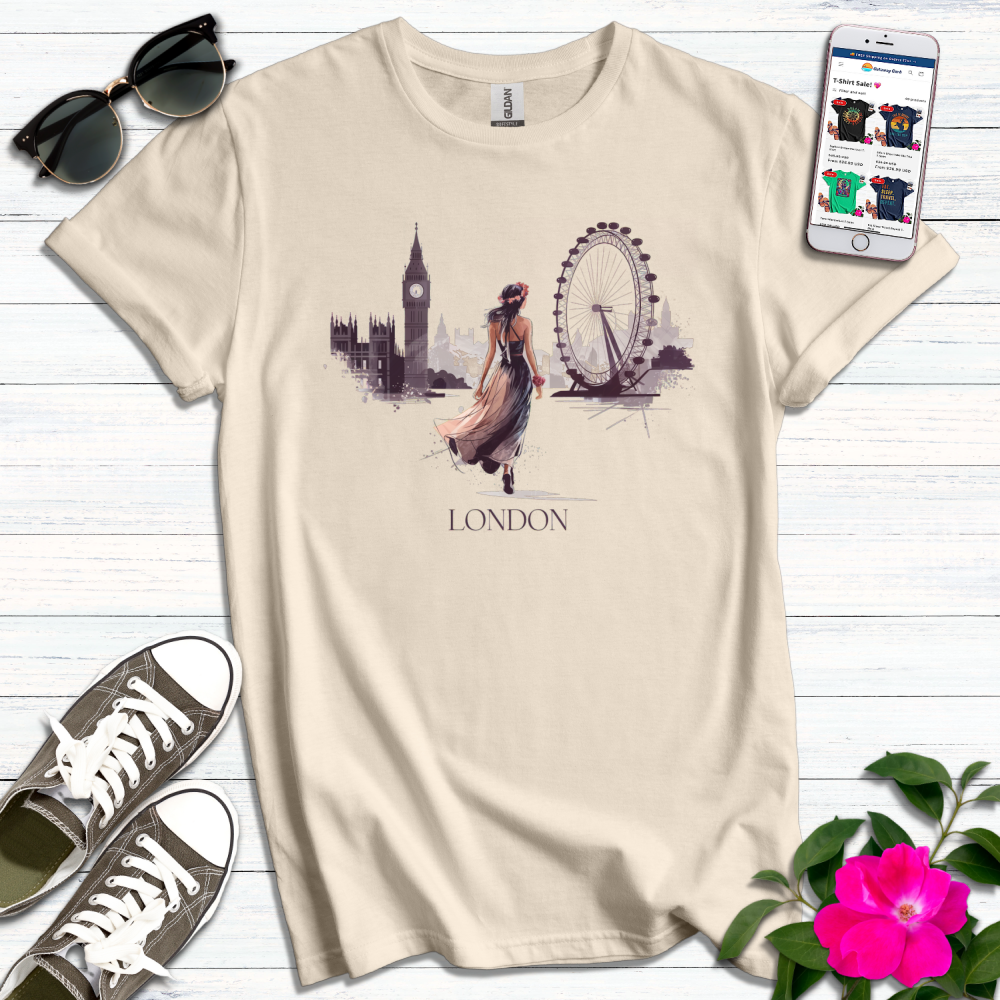 Carefree London Girl T-Shirt