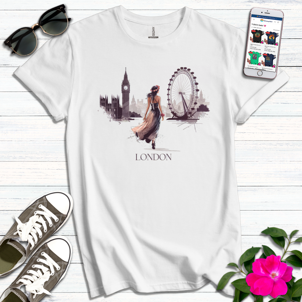 Carefree London Girl T-Shirt