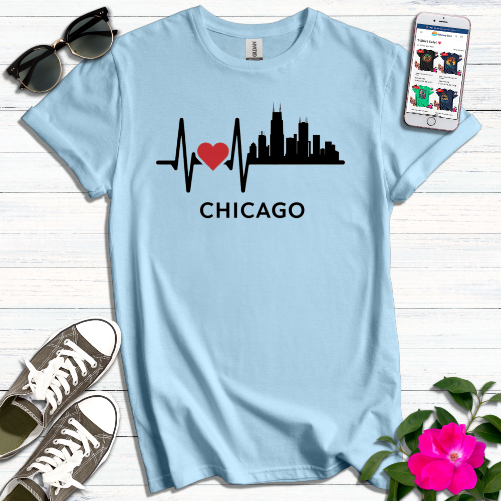 Chicago Heartline T-Shirt