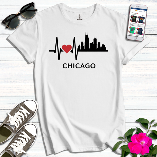 Chicago Heartline T-Shirt