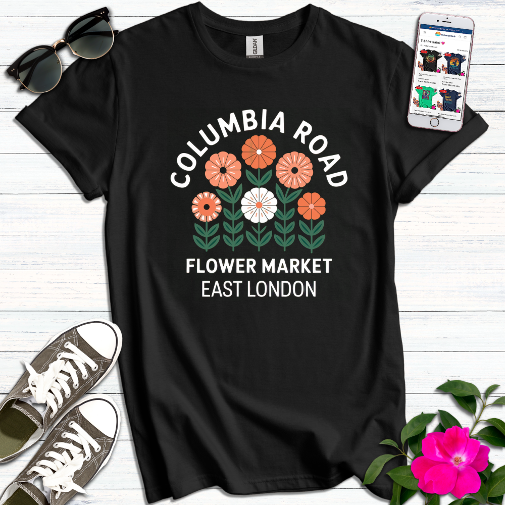 Columbia Road Flower Market London T-Shirt