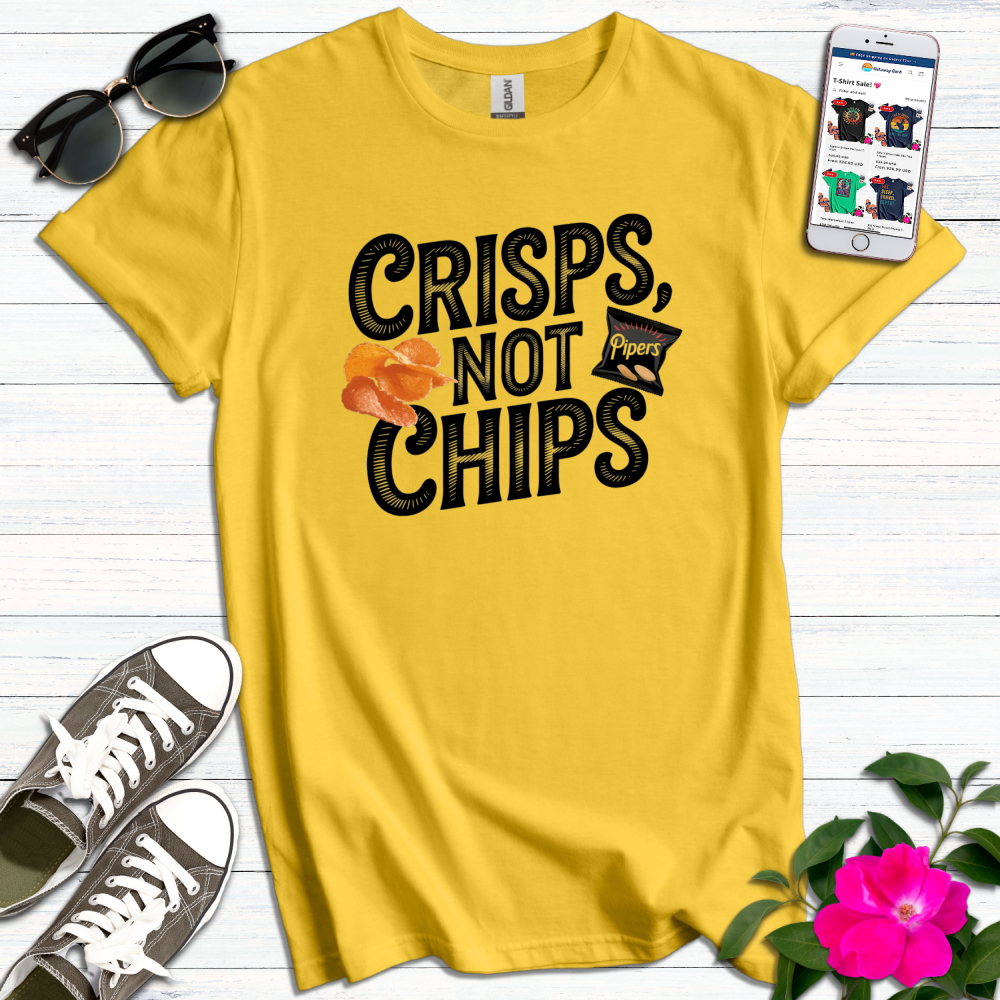 Crisps Not Chips T-Shirt