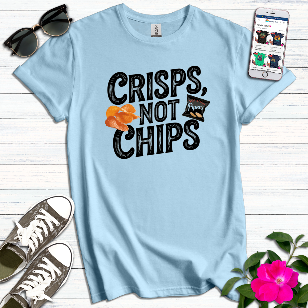 Crisps Not Chips T-Shirt