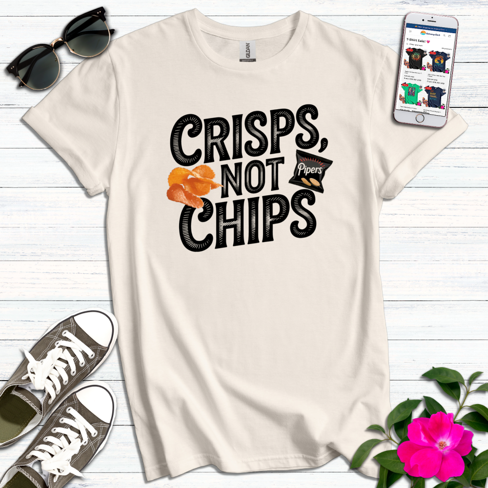 Crisps Not Chips T-Shirt