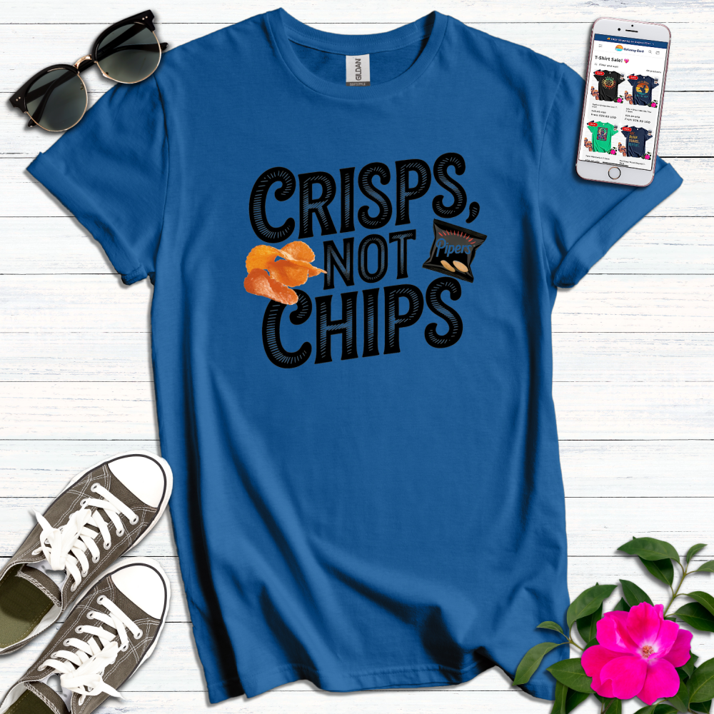 Crisps Not Chips T-Shirt