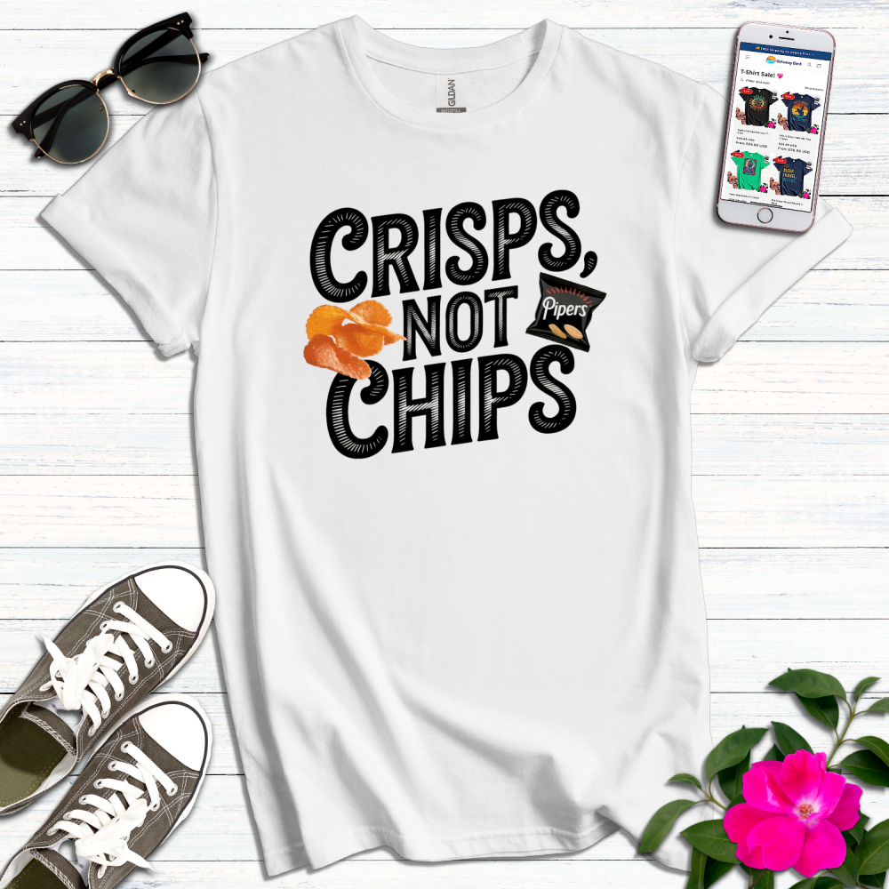 Crisps Not Chips T-Shirt