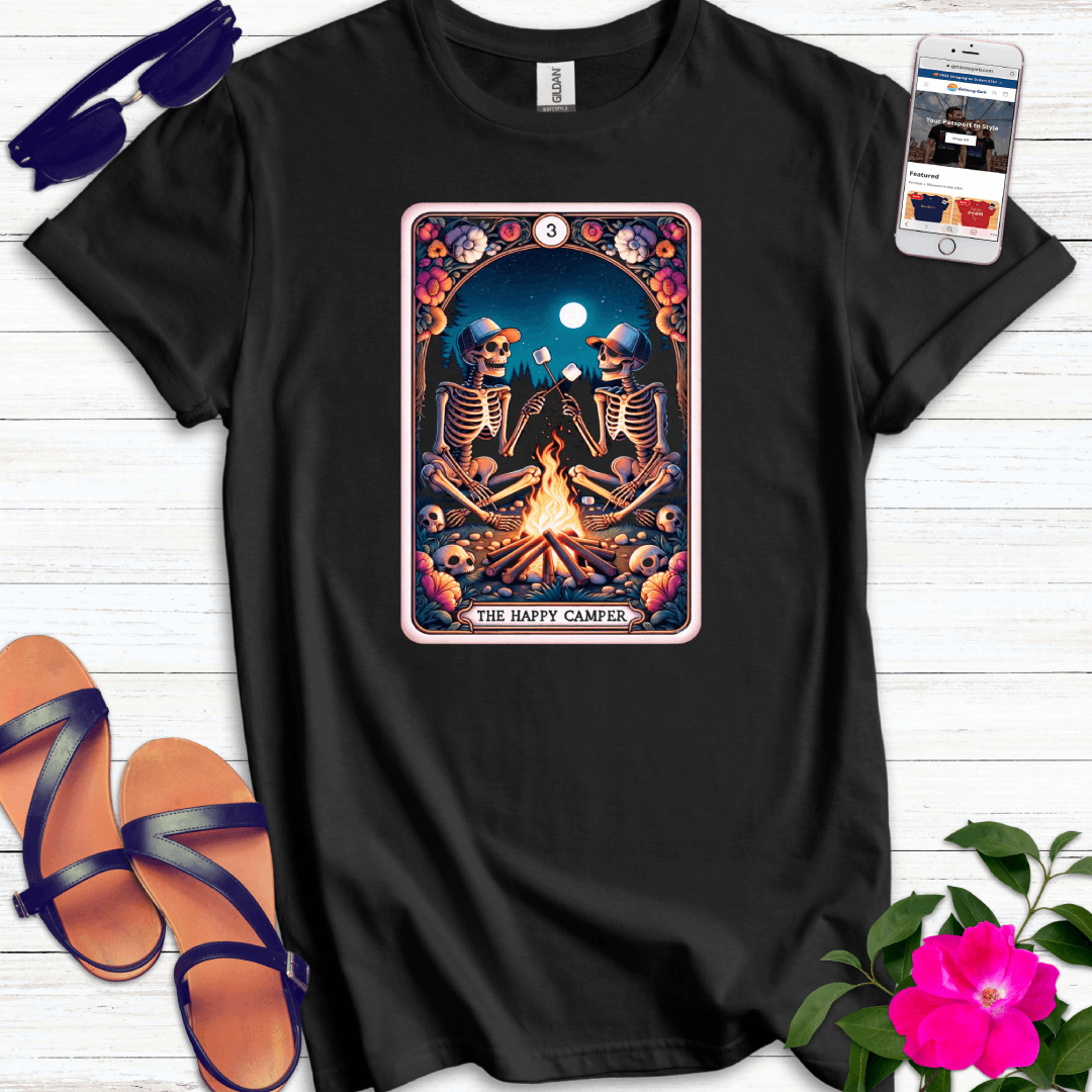 Tarot the Happy Camper T-Shirt