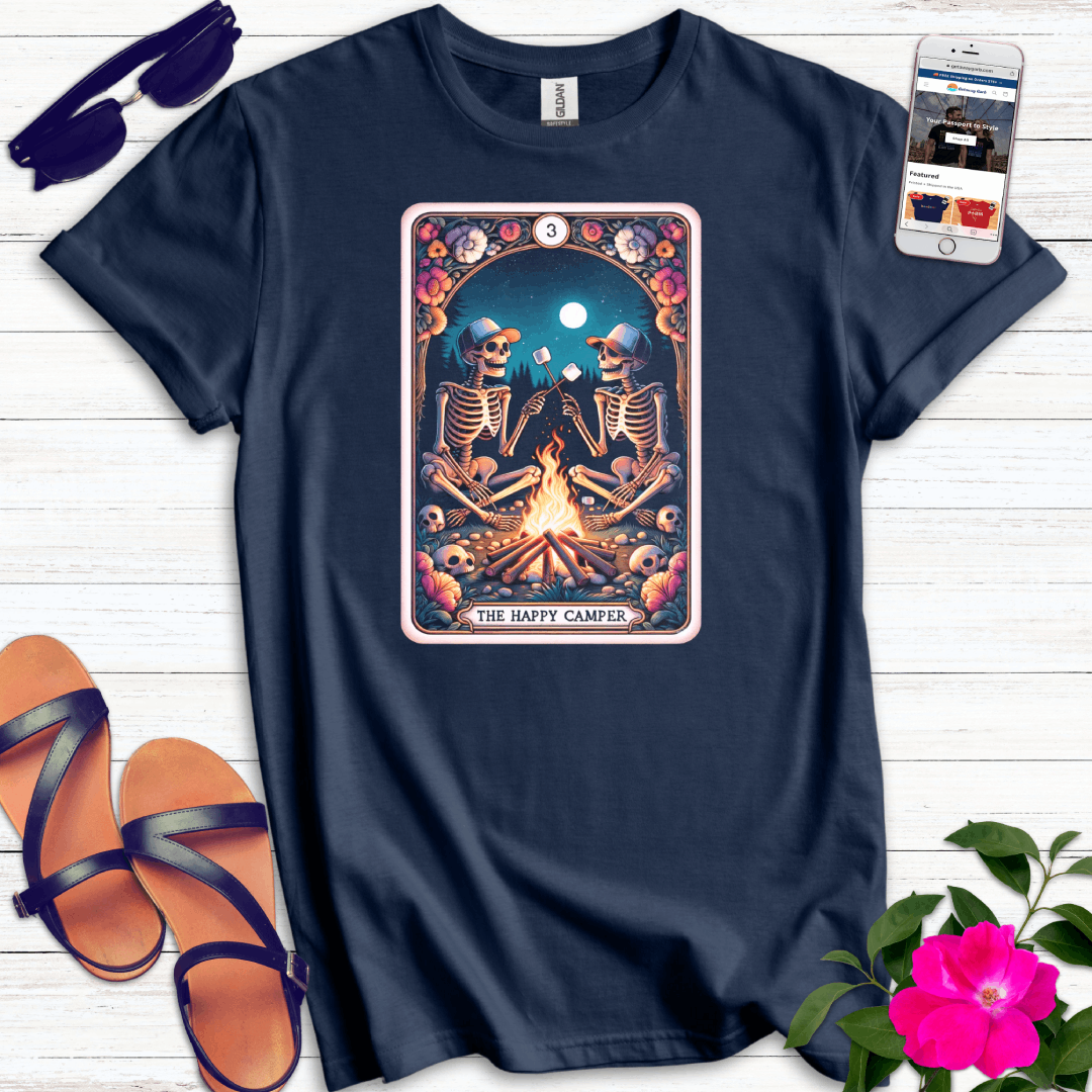 Tarot the Happy Camper T-Shirt