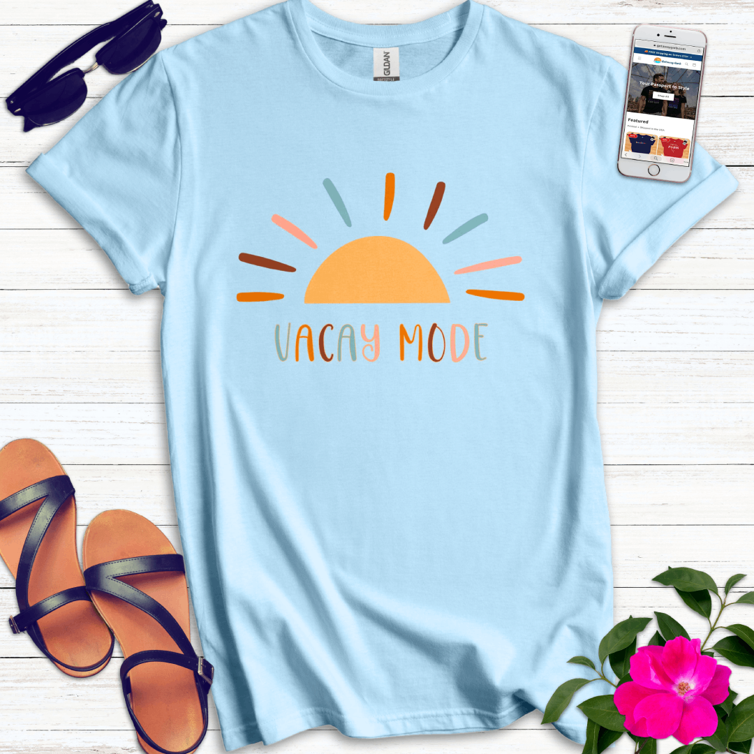 Vacay Mode Boho Sun T-Shirt