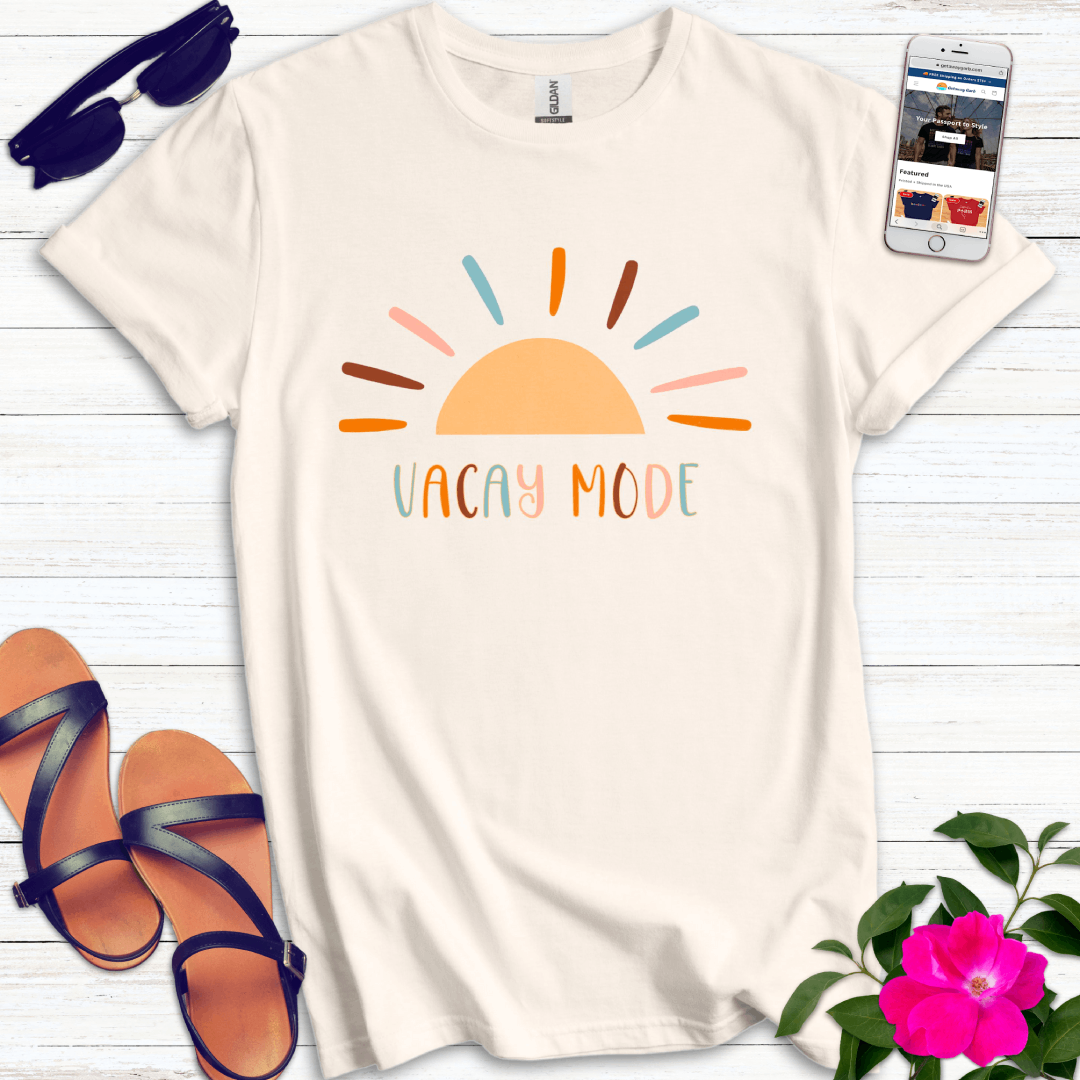 Vacay Mode Boho Sun T-Shirt