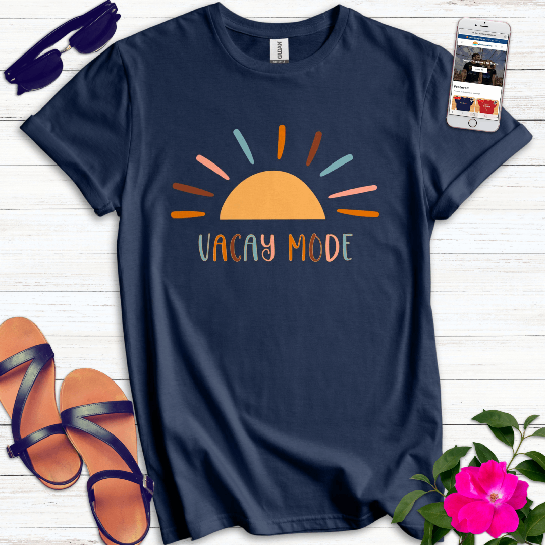 Vacay Mode Boho Sun T-Shirt