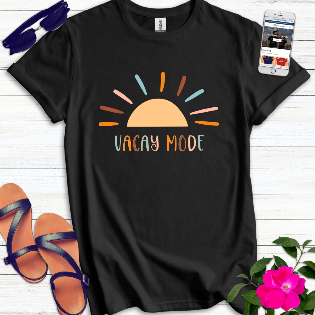 Vacay Mode Boho Sun T-Shirt