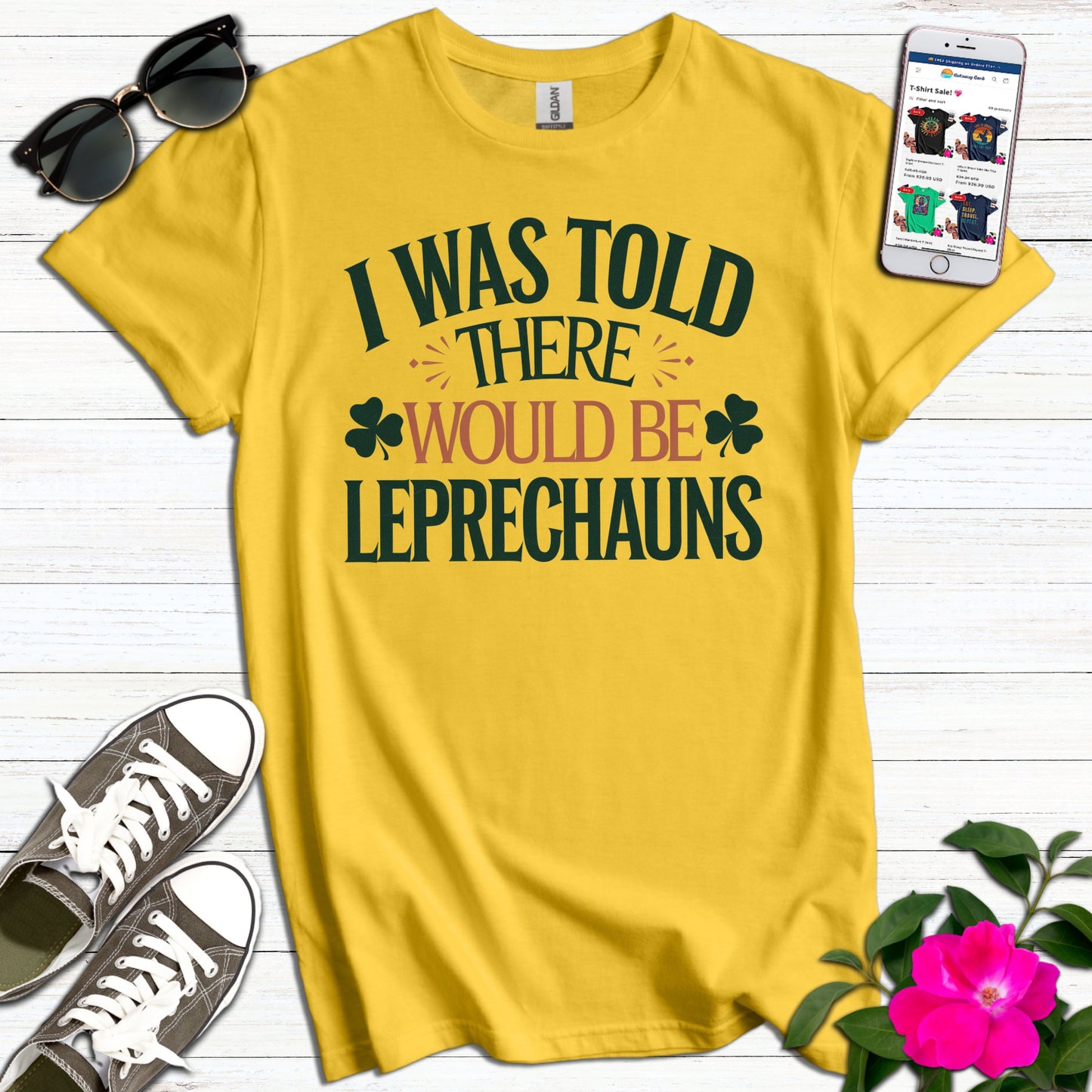 Cute Was Told Leprechauns T-Shirt