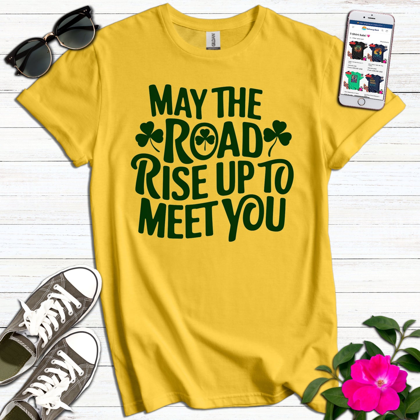 Irish Road Rise Up T-Shirt