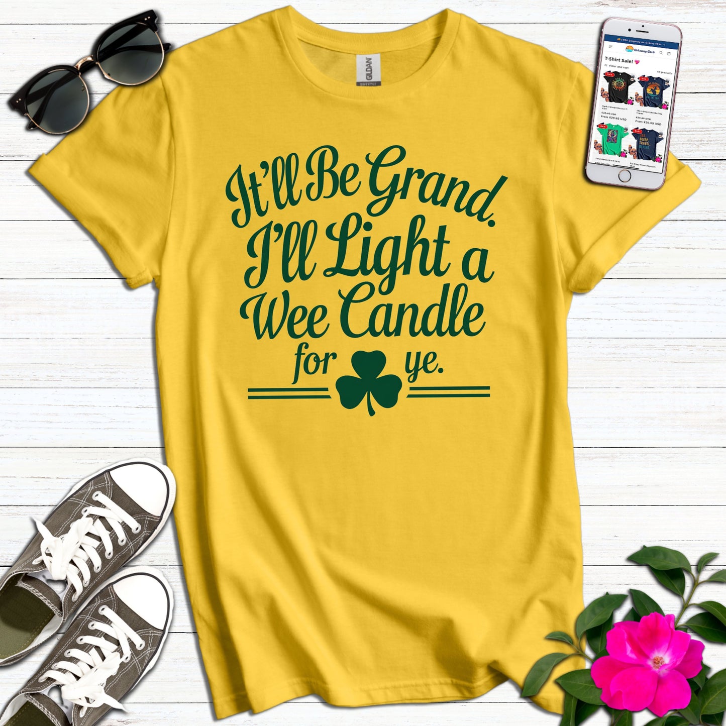 Light a Wee Candle T-Shirt