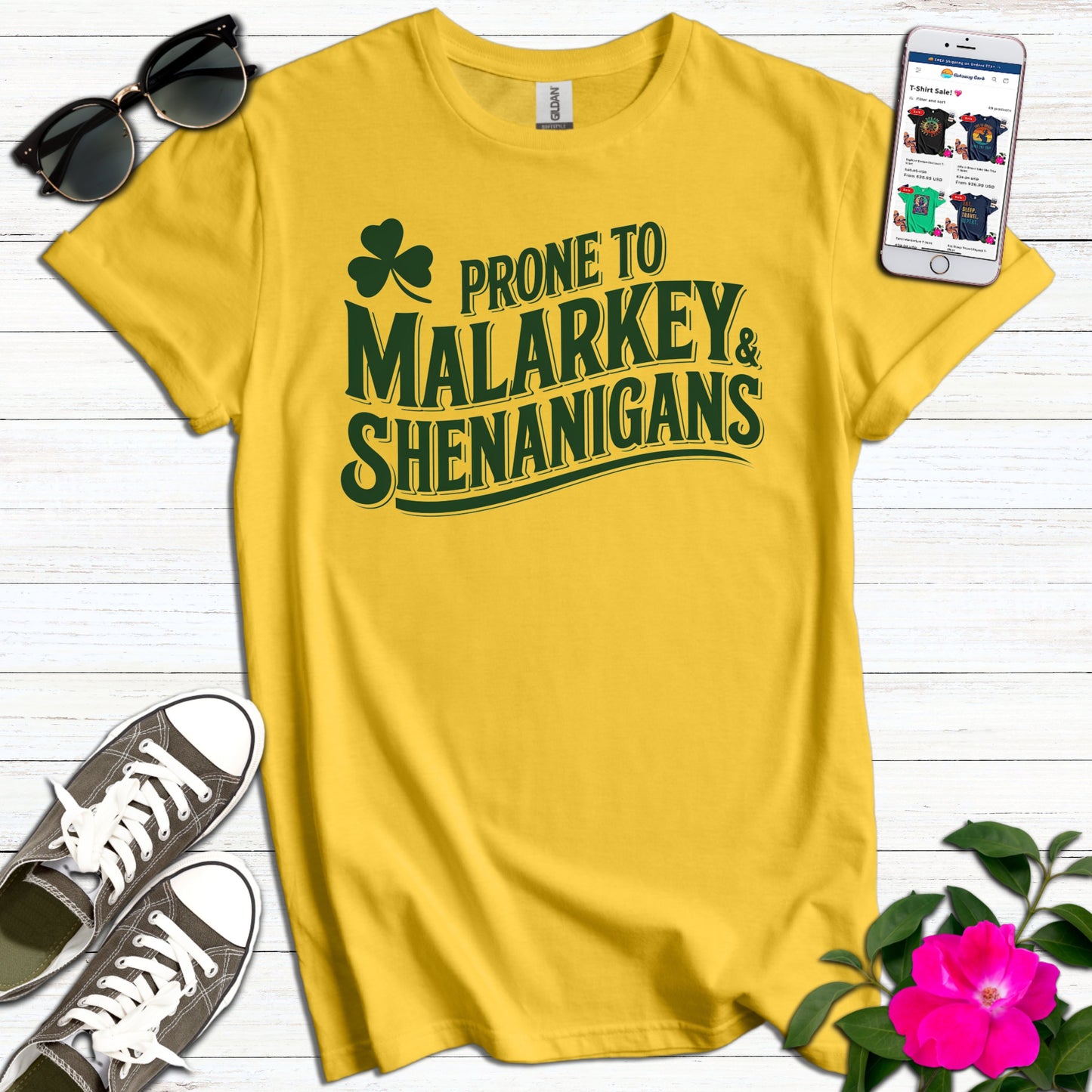 Prone to Malarkey Shenanigans T-Shirt