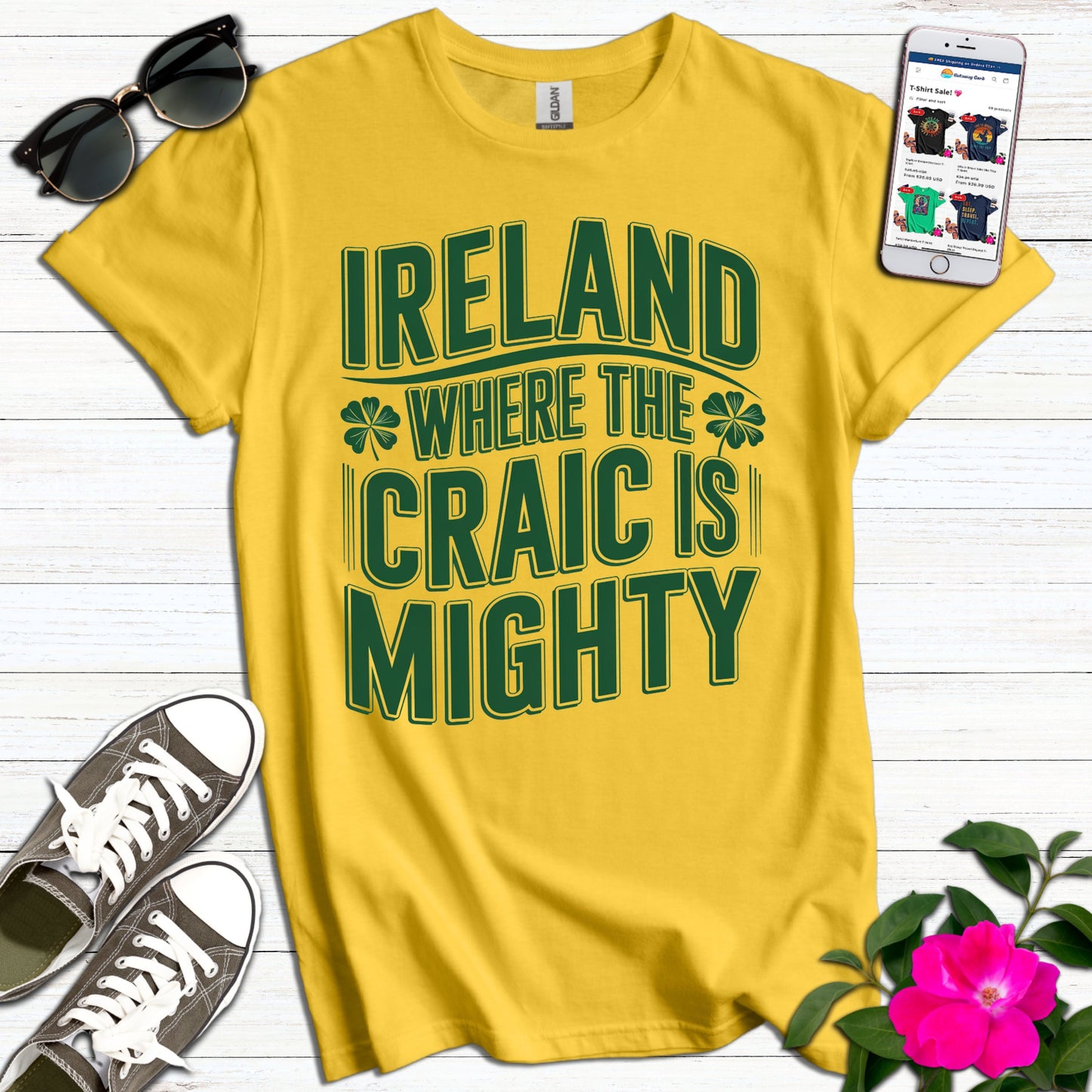 Ireland Craic is Mighty T-Shirt