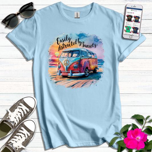 Easily Distracted by Sunsets T-Shirt