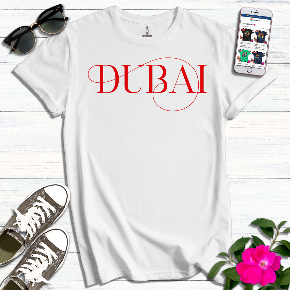 Dubai Typography T-Shirt