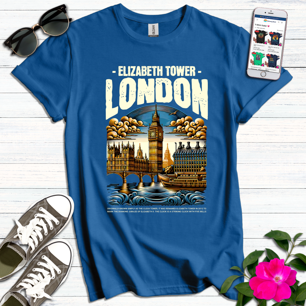 Elizabeth Tower London T-Shirt