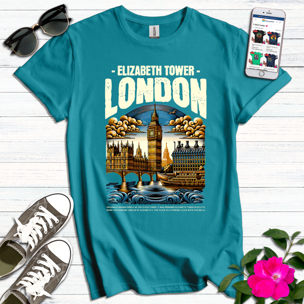 Elizabeth Tower London T-Shirt