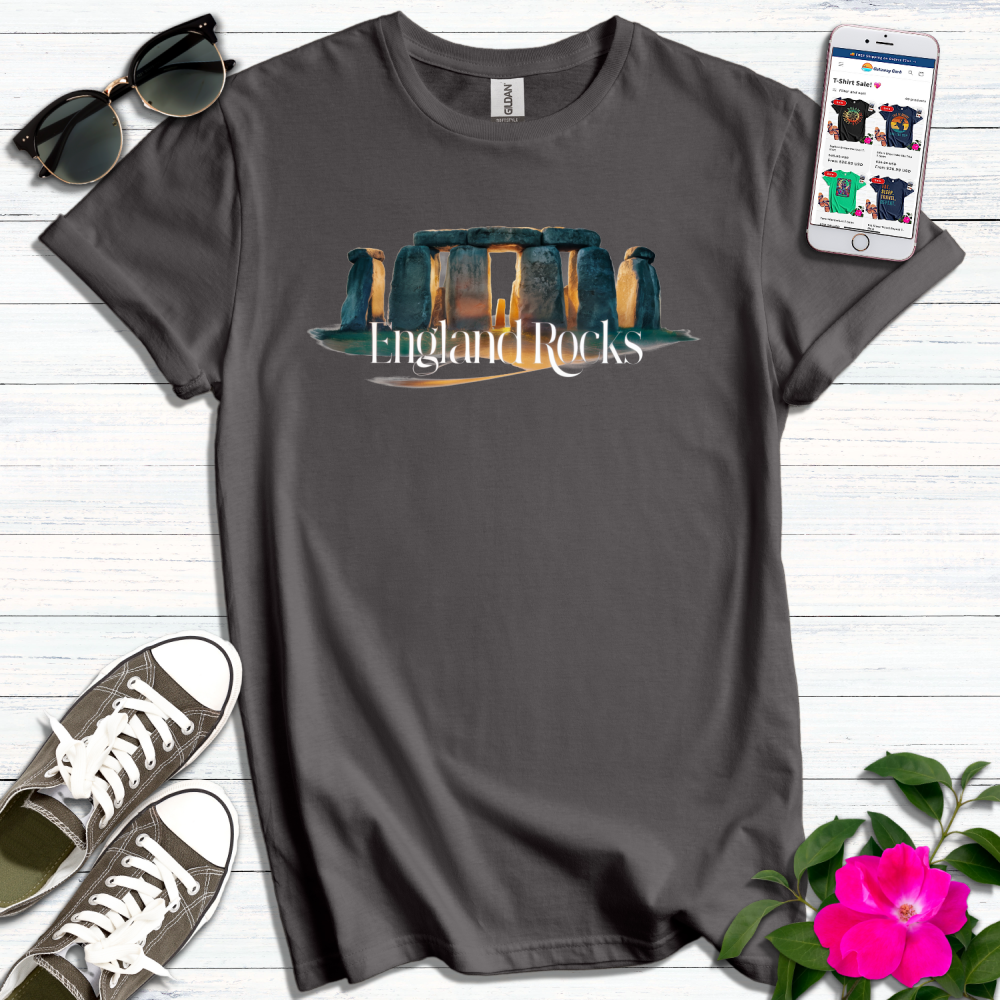 England Rocks Stonehenge T-Shirt